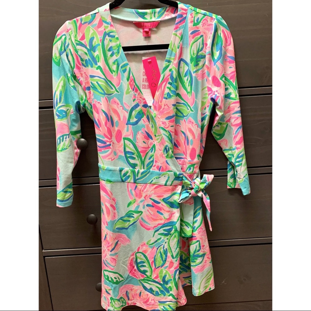 Lilly Pulitzer Karlie Wrap dress sz M